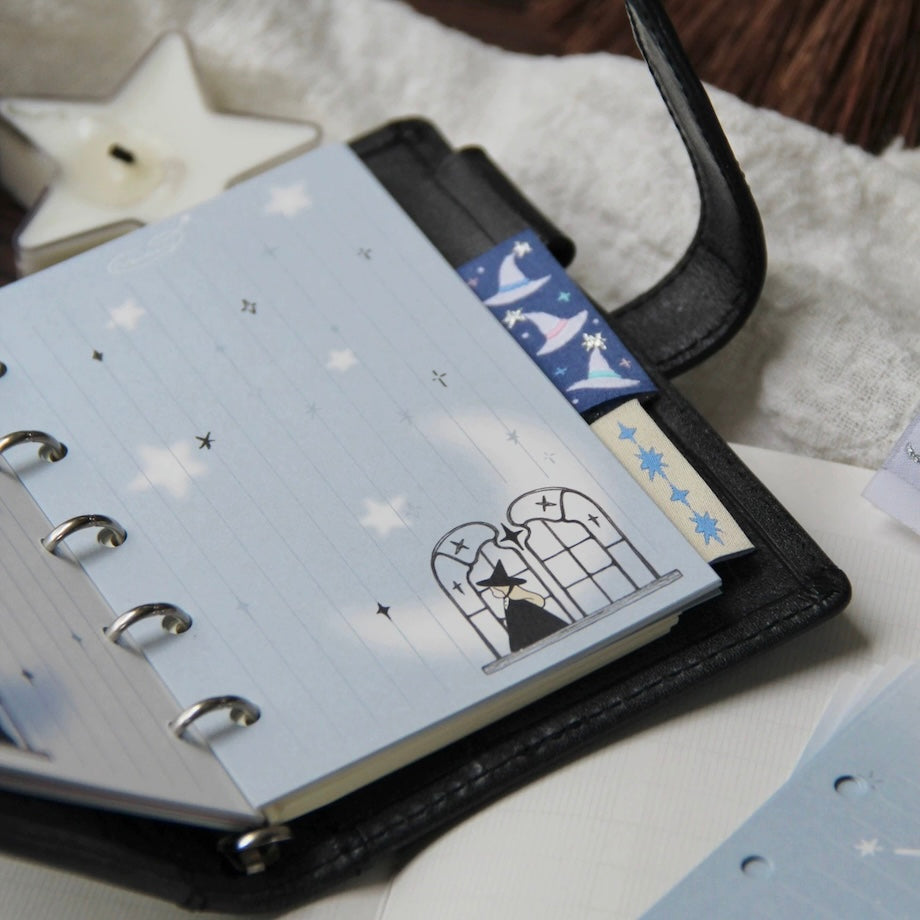 Starry Night Loose Leaf Paper Refills - A7 & M5 Size