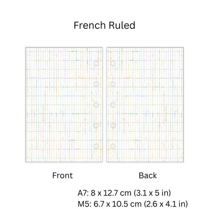 Neinei Loose Leaf Paper Refills - A7 & M5 Size