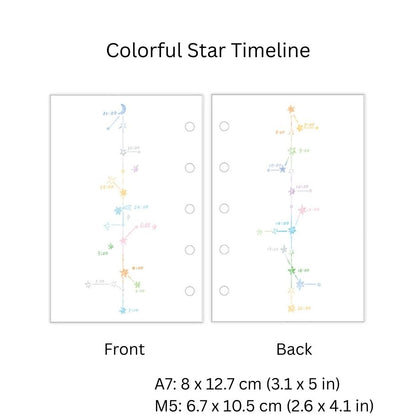 Neinei Loose Leaf Paper Refills - A7 & M5 Size