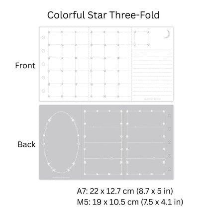 Neinei Loose Leaf Paper Refills - A7 & M5 Size