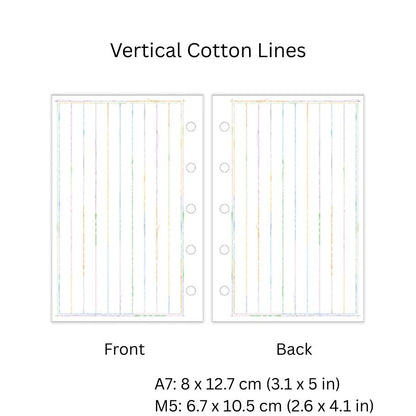 Neinei Loose Leaf Paper Refills - A7 & M5 Size