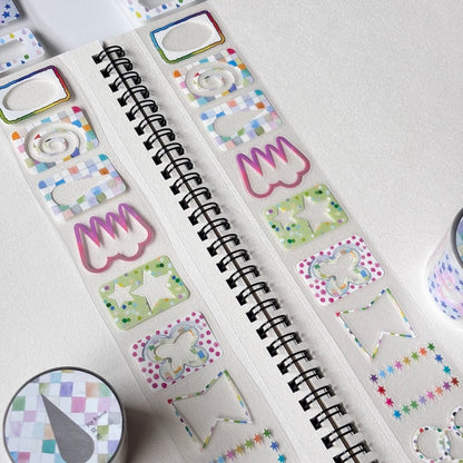 Die-Cut Sticker Roll - Joy Frame