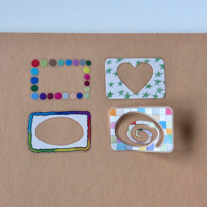 Die-Cut Sticker Roll - Joy Frame