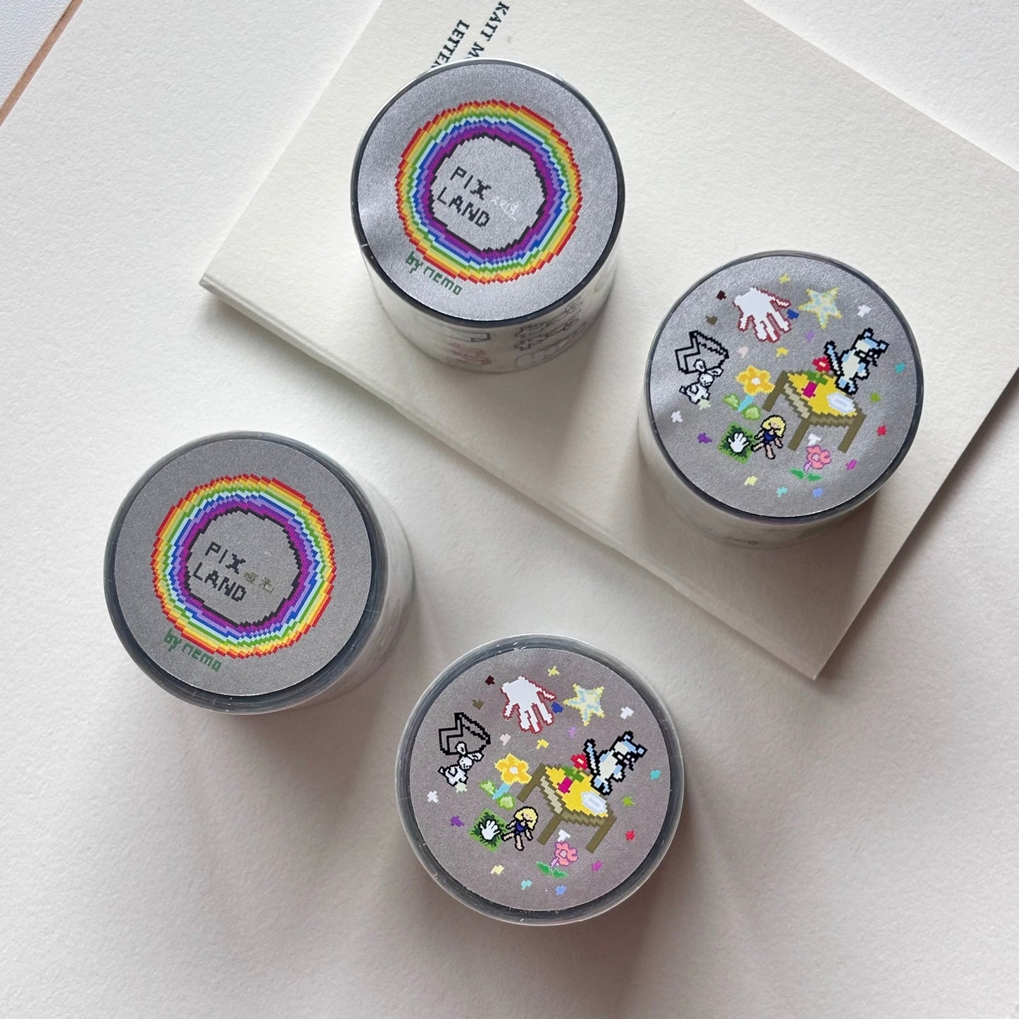 Die-Cut Sticker Roll - Pix Land