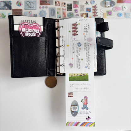 Folded 5-Hole Loose Leaf Paper Refills - M5 Size
