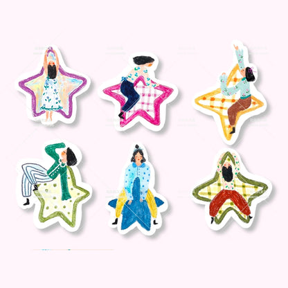 Memo Pad - Star & Fruit