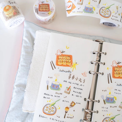 Washi Tape - Food & Little Dots