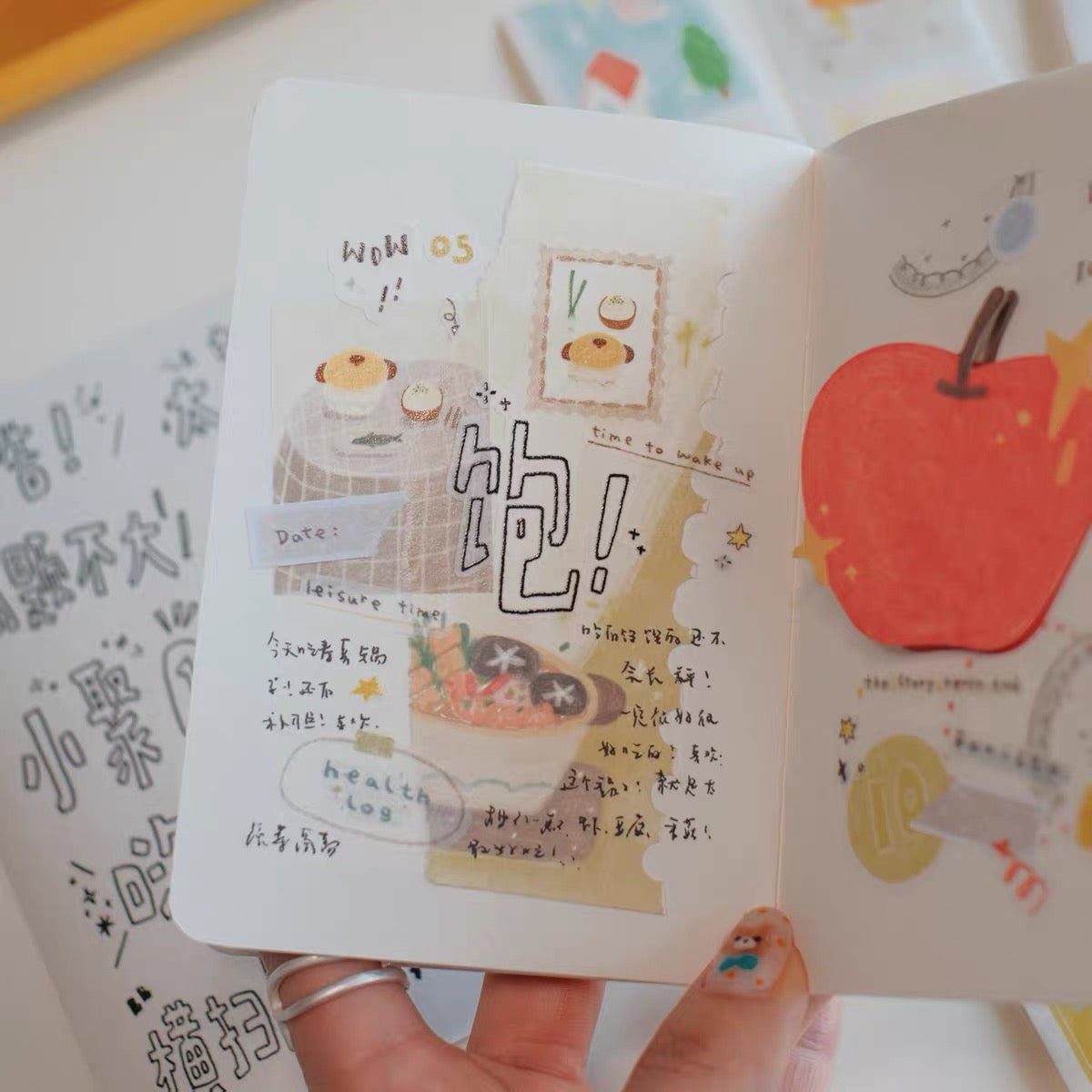 Die-Cut Sticker Roll - Lovely Spring
