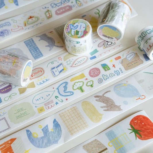 Washi Tape - Base & Doodle Poster