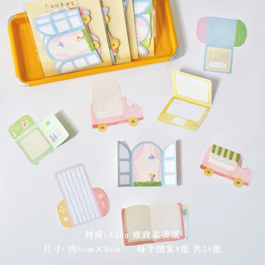 Memo Pad - Daily & Little House