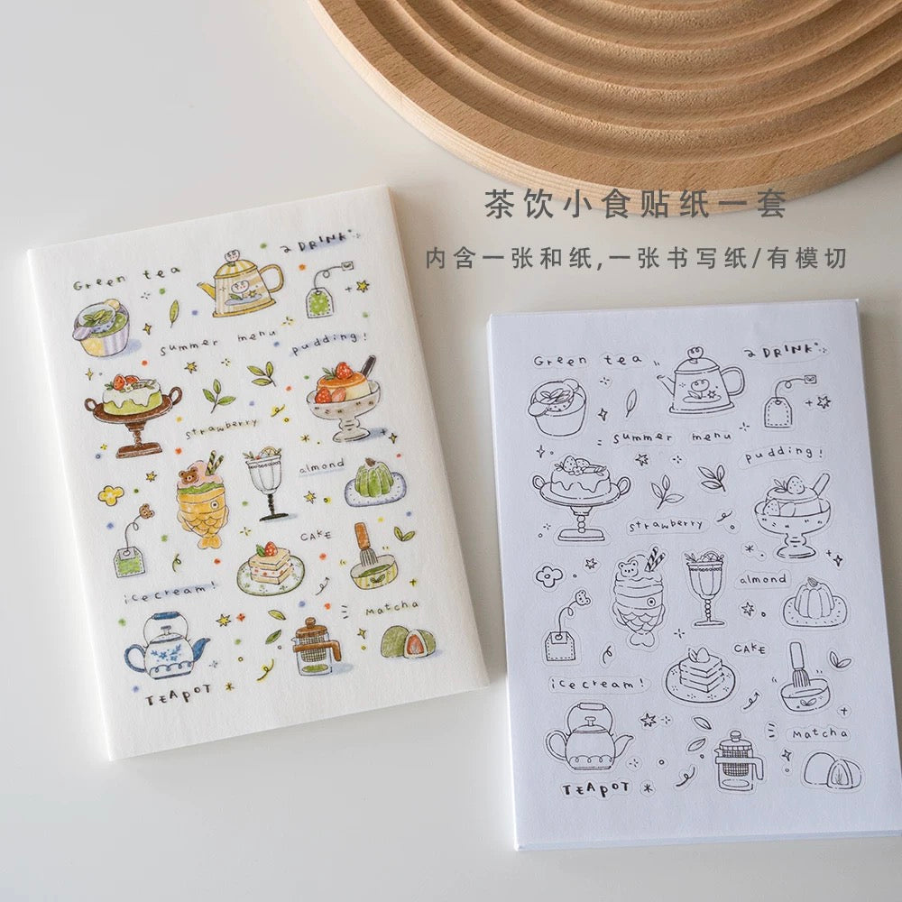 Orange Studio Die-Cut Sticker Sheets
