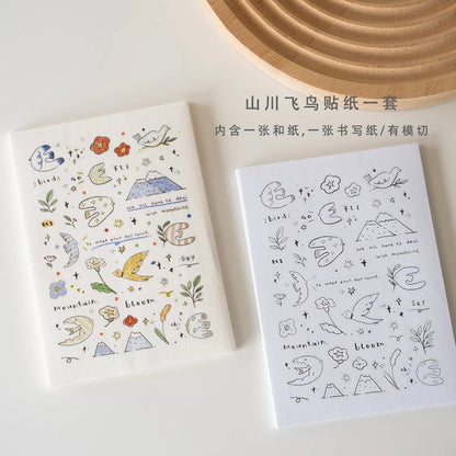 Orange Studio Die-Cut Sticker Sheets