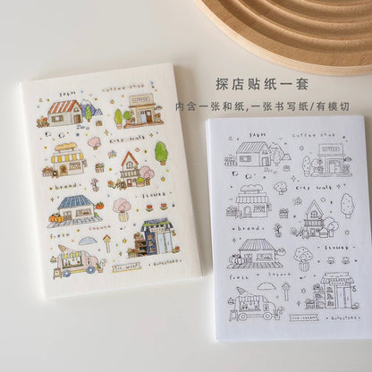 Orange Studio Die-Cut Sticker Sheets