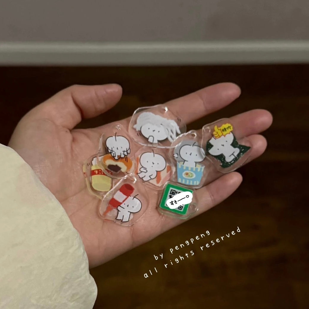 Papaapple Acrylic Charms