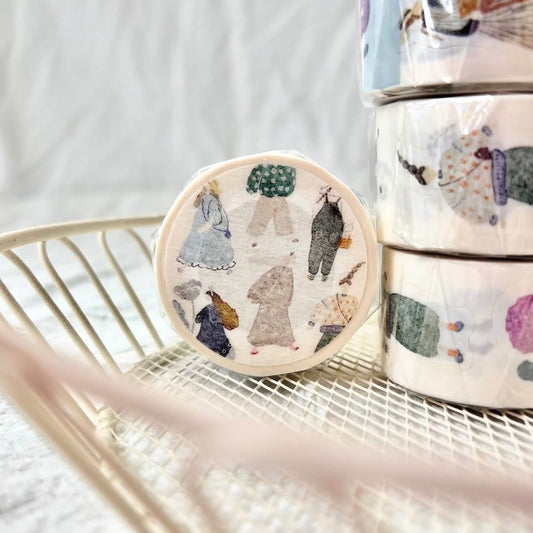 Die-Cut Sticker Roll - Artsy Girl