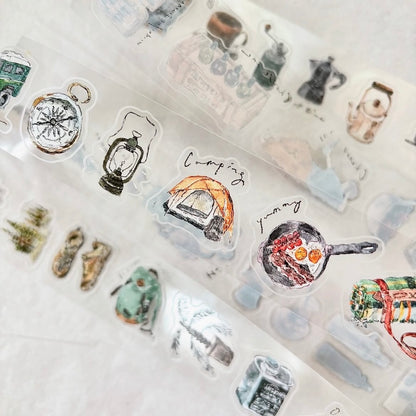 Die-Cut Sticker Roll - Solo Travel