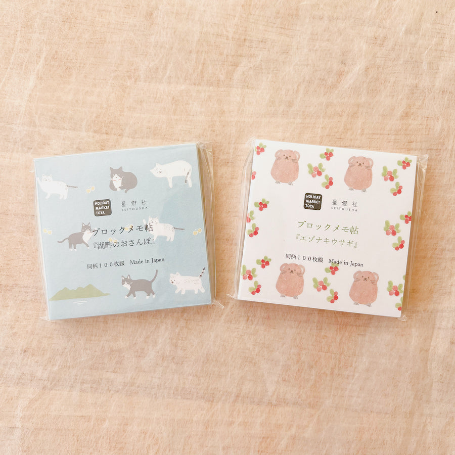 SEITOUSHA Block Memo Pad Sample vol.7