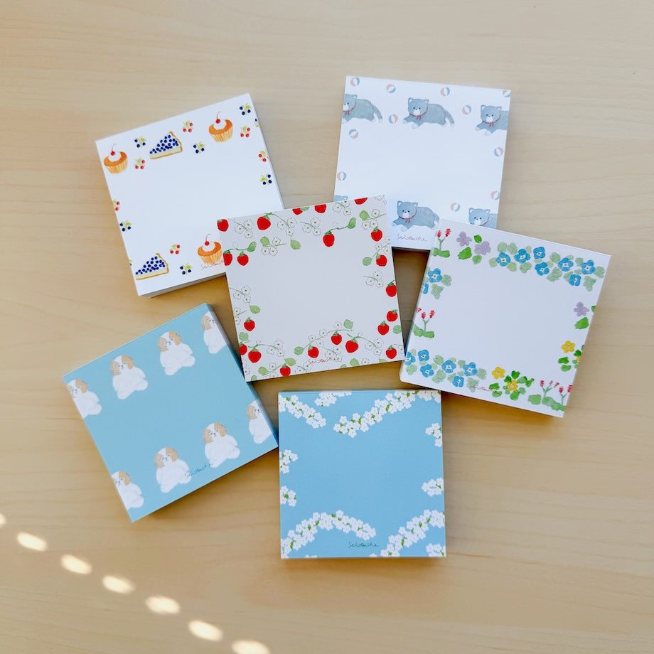 SEITOUSHA Block Memo Pad Sample vol.8