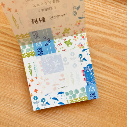 SEITOUSHA Block Memo Pad Sample vol.3 - Kamihaku Exclusive