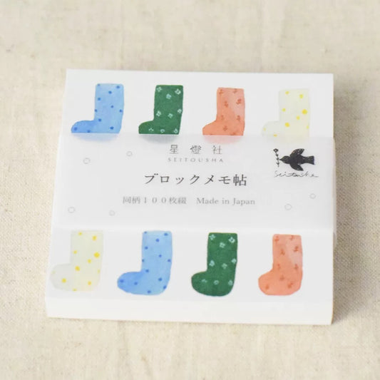 SEITOUSHA block memo pad