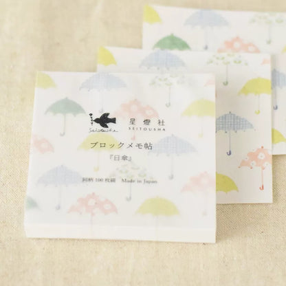 SEITOUSHA block memo pad