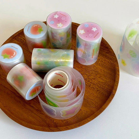 Die-Cut Sticker Roll - Fruit & Weather