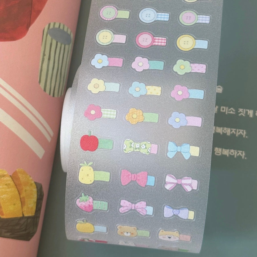 Die-Cut Sticker Roll - Collecting Romance