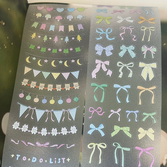 Die-Cut Sticker Roll - Collecting Romance