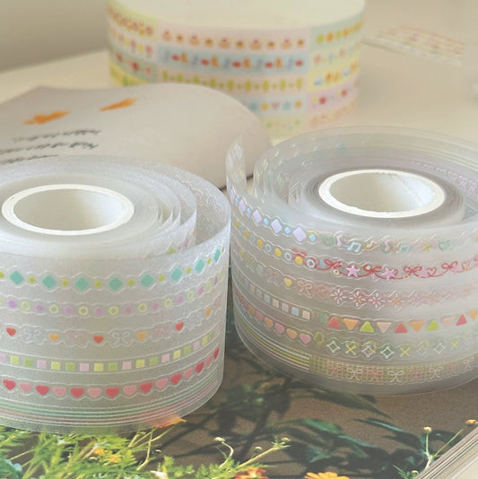 Die-Cut Sticker Roll - Colorful Fantasy