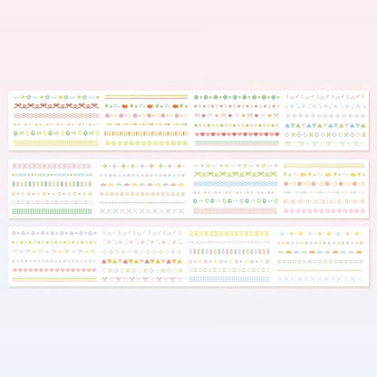 Die-Cut Sticker Roll - Colorful Fantasy