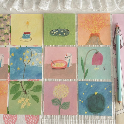 Memo Pad - Corner Starlight