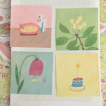 Memo Pad - Corner Starlight