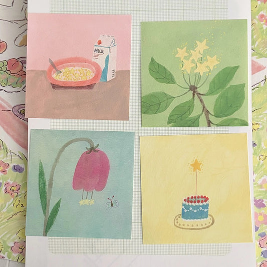 Memo Pad - Corner Starlight