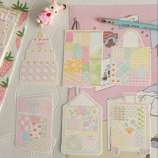 Memo Pad - Floral Patchwork
