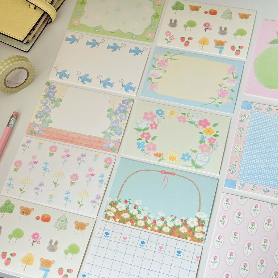 Memo Pad - Floral Promise