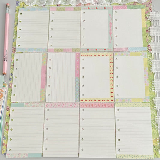 Forest Dream Loose Leaf Paper Refills - A7 Size