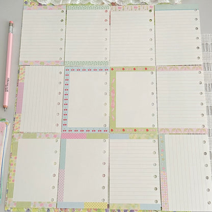 Forest Dream Loose Leaf Paper Refills - A7 Size
