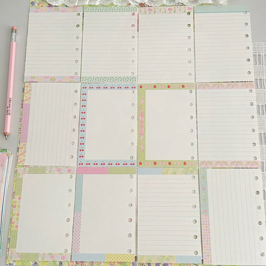 Forest Dream Loose Leaf Paper Refills - A7 Size
