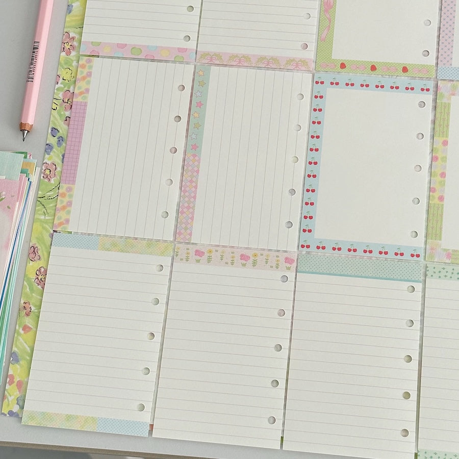 Forest Dream Loose Leaf Paper Refills - A7 Size