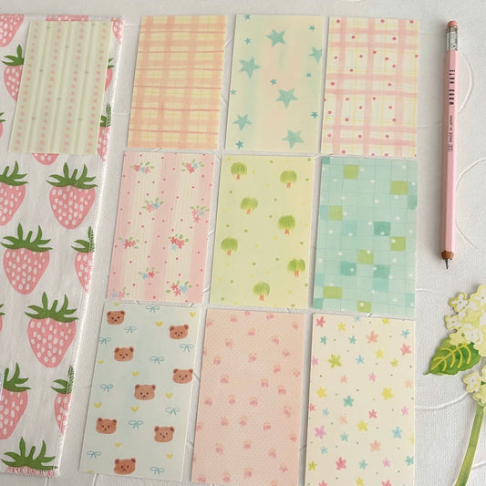 Memo Pad - Forest Tones