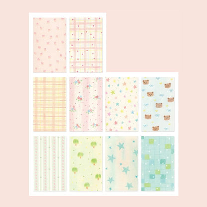 Memo Pad - Forest Tones