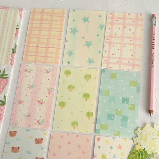 Memo Pad - Forest Tones