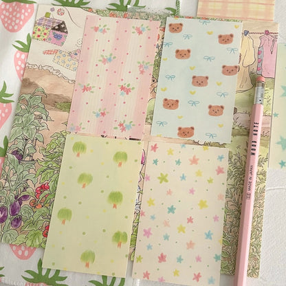 Memo Pad - Forest Tones