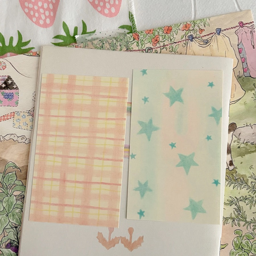 Memo Pad - Forest Tones