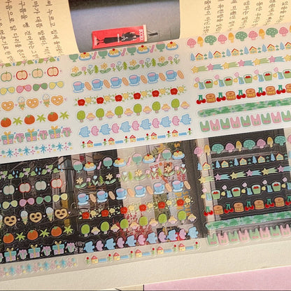 Die-Cut Sticker Roll - Patchwork