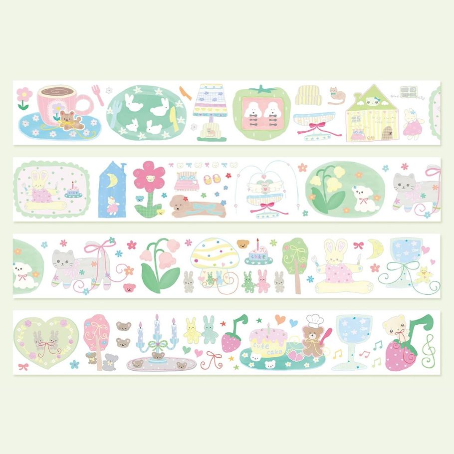 Die-Cut Sticker Roll - Pet Tales