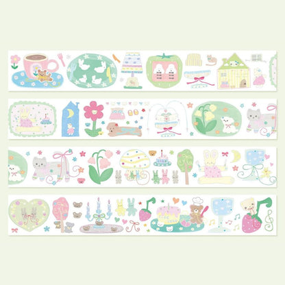 Die-Cut Sticker Roll - Pet Tales