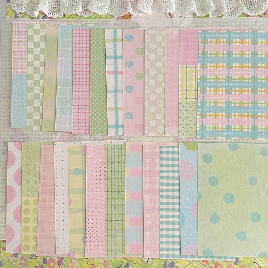 Memo Pads - Plaid & Dots Collection