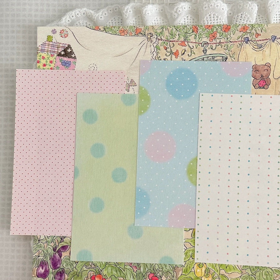 Memo Pads - Plaid & Dots Collection