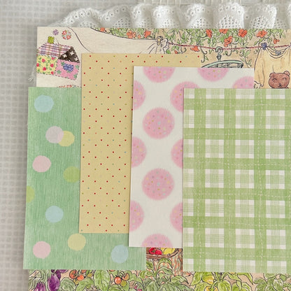 Memo Pads - Plaid & Dots Collection
